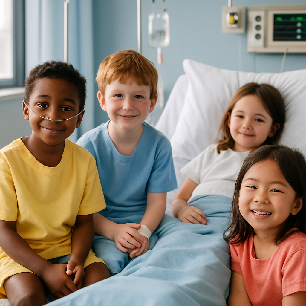Children in hospital